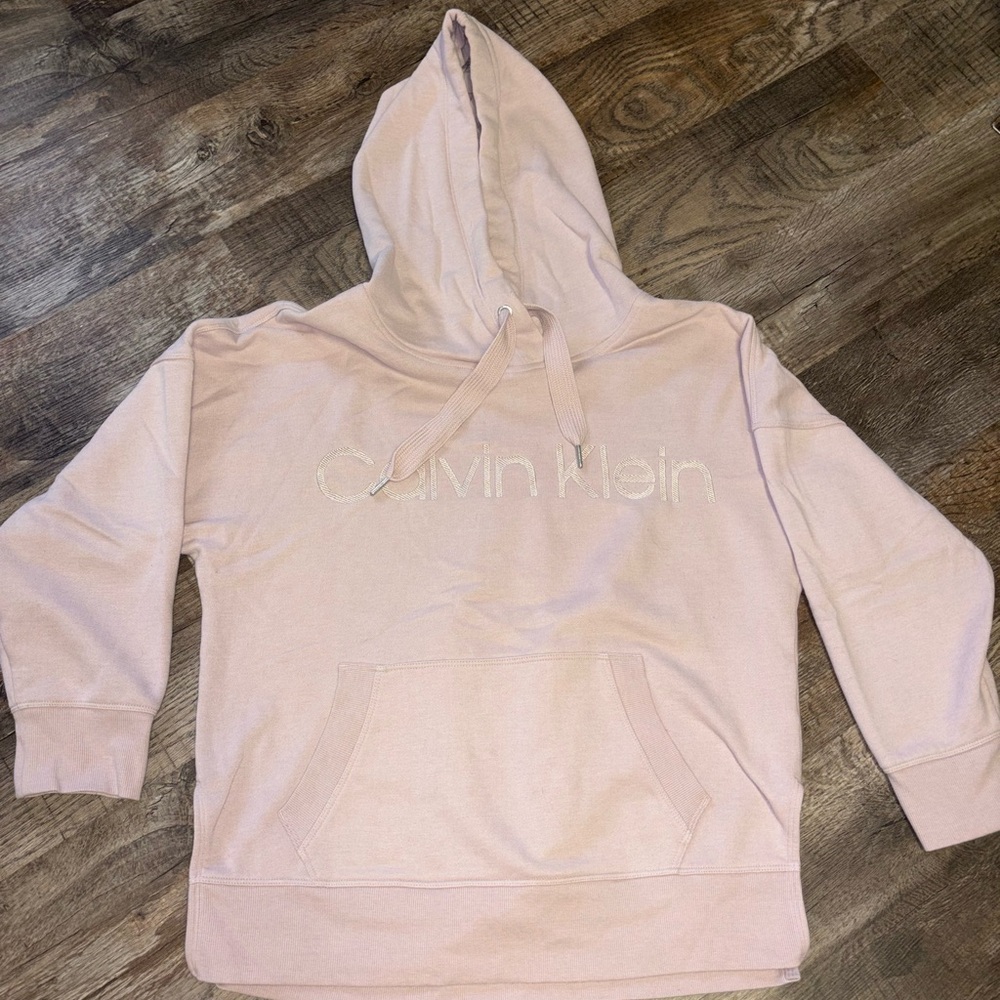 Calvin Klein Performance Light Pink Hoodie